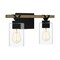 Quoizel Devon Court 2-Light Matte Black Vanity Light DEVN8616MBK - alternate 4